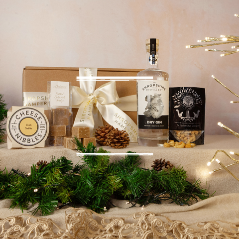 Christmas Gin Snack Hamper