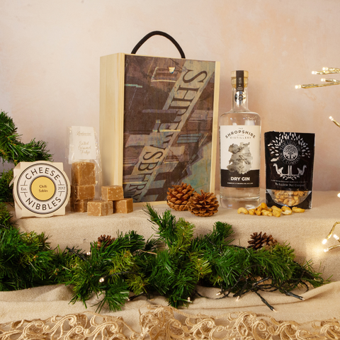 Christmas Gin Snack Hamper